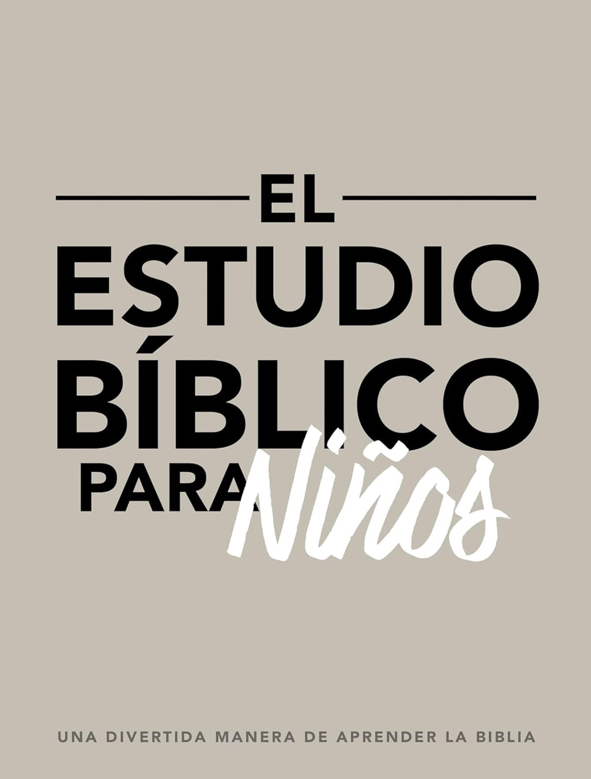 El estudio Bíblico para niños